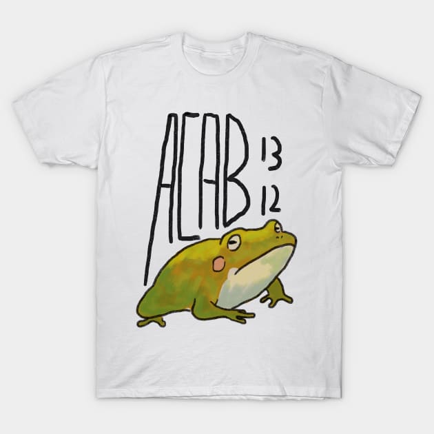 acab frog (all cops are bastards) 1312 T-Shirt by remerasnerds